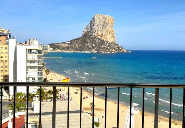 Apartamento en Calpe - ACARIBEQ-1ºlínea Playa-Wifi y Garaje Gratis.